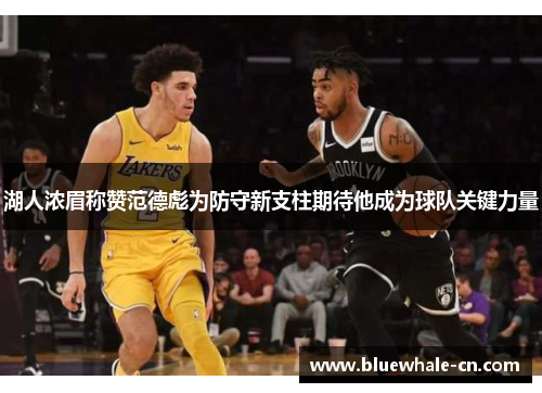 湖人浓眉称赞范德彪为防守新支柱期待他成为球队关键力量
